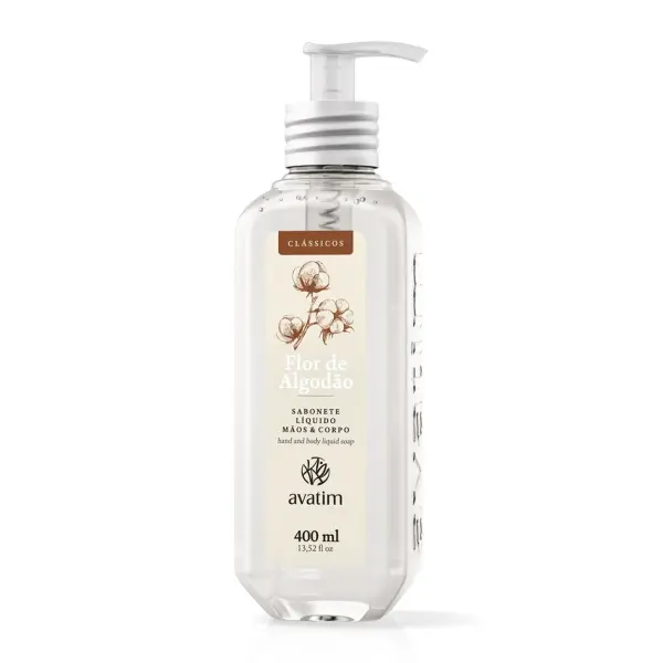 Sabonete Líquido Flor de Algodão 400ml